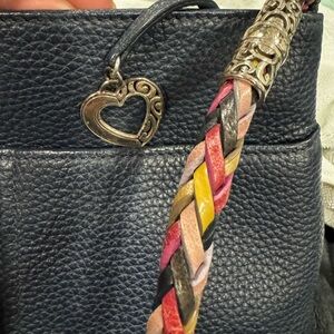 Brighton Navy Crossbody; EUC